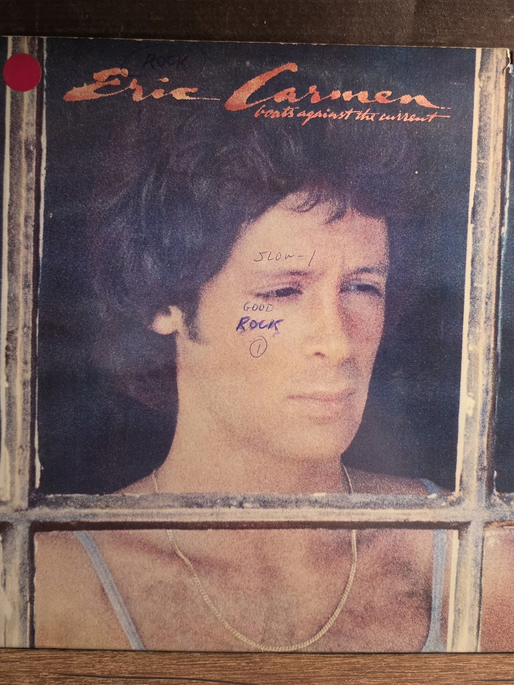 Eric Carmen Boats Against The Current 1977 Vinyl Record